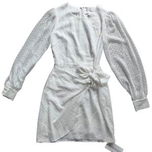 YUMI KIM white wrap dress